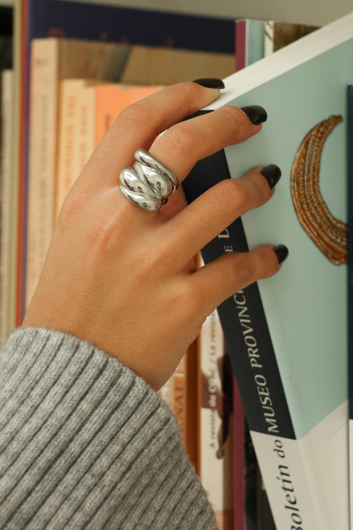 Anel Pure Touch Silver