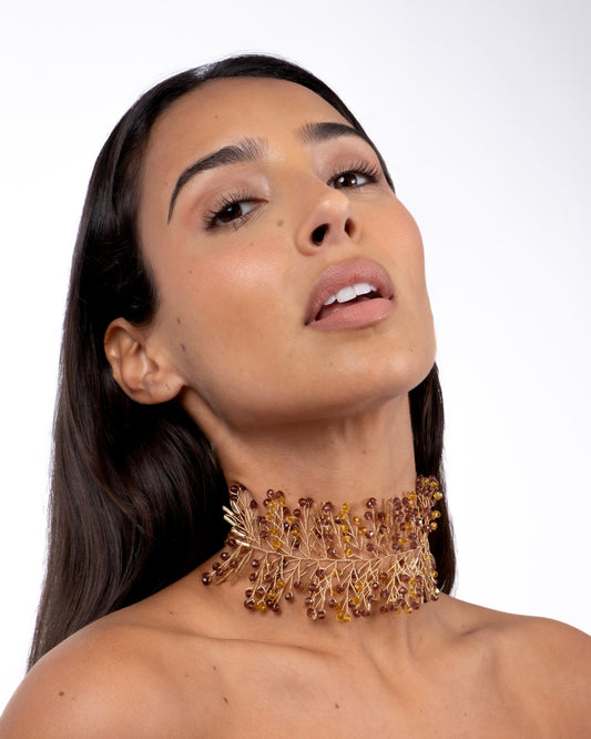 Choker Éclat d’Ambre