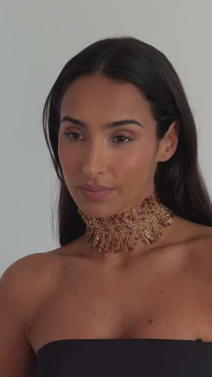 Choker Éclat d’Ambre